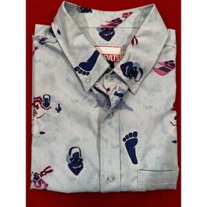 RSVLTS Abomignarble Snowman Kunuflex Shirt Large EUC Rare Original OG